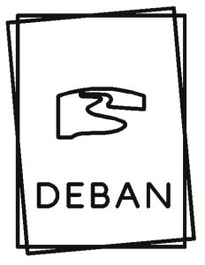 DEBAN furgoeraikuntza logotipoa osoa