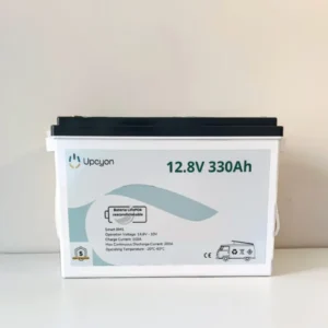 UPCYON Batería de litio 12V 320Ah LiFePO4 compacta